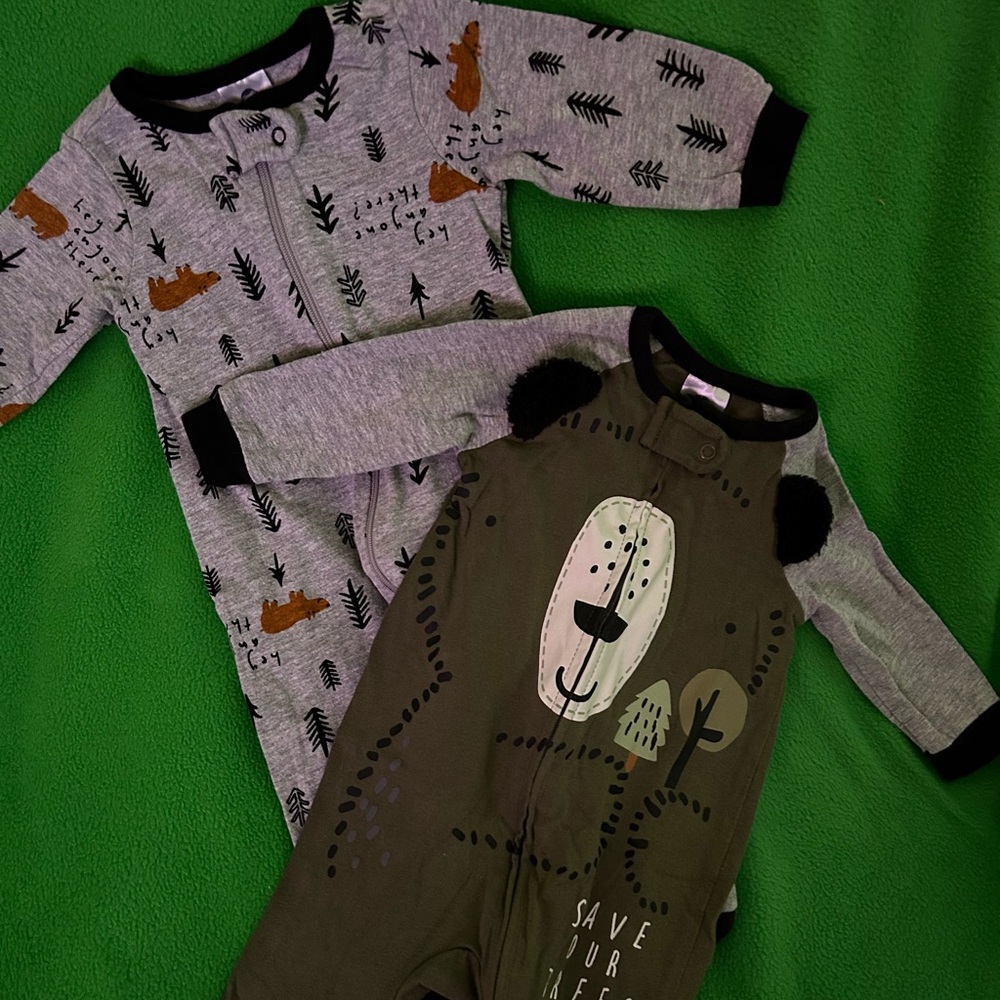 2 Pack Gerber Sleepers 0-3